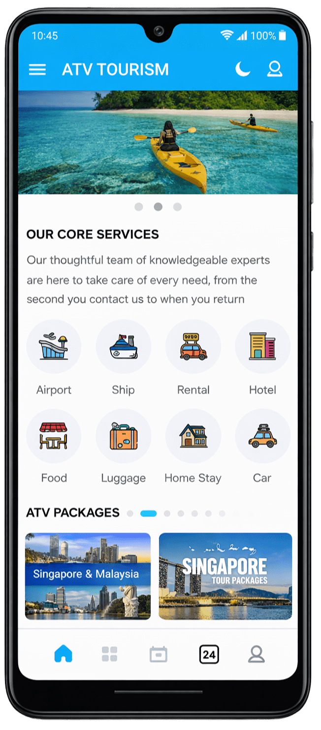 ATV Tourism mobile app